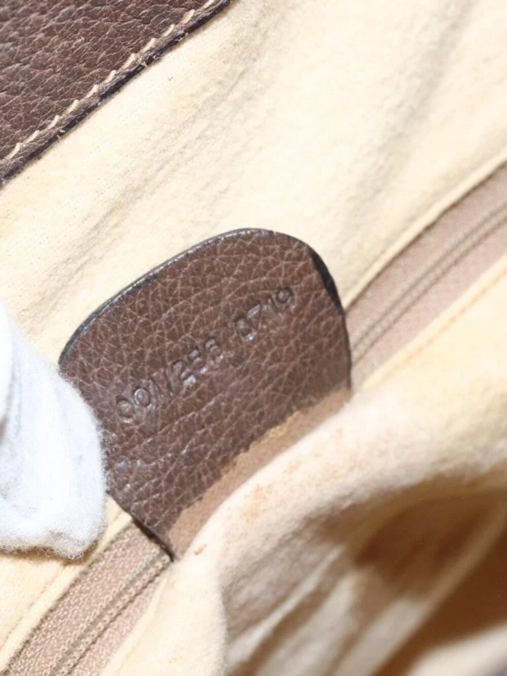 GUCCI GG Supreme Shoulder Bag PVC Beige Gold 001 256 0719 Auth mr2014 - Picture 10 of 16